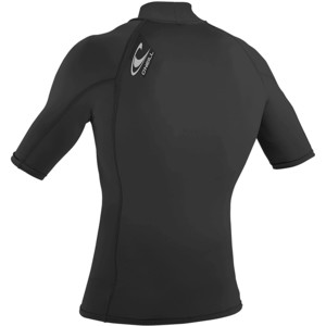2024 O'Neill Mens Premium Skins Short Sleeve Rash Vest 4517 - Black